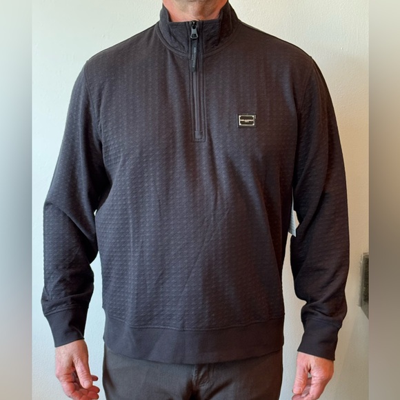 Karl Lagerfeld Men's 1/4 Zip Up - Size M/NWT (Sample) - Picture 1 of 8